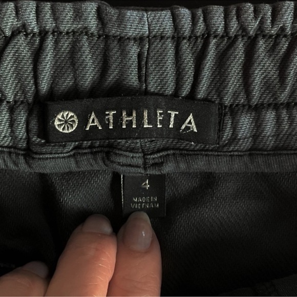 Athleta Farallon Skirt Slate Grey Sz 4 - Picture 9 of 10